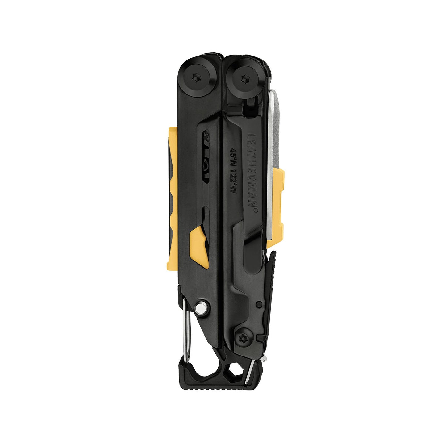 Leatherman pinza multiuso Signal nera con accessori e fodero LTG832586