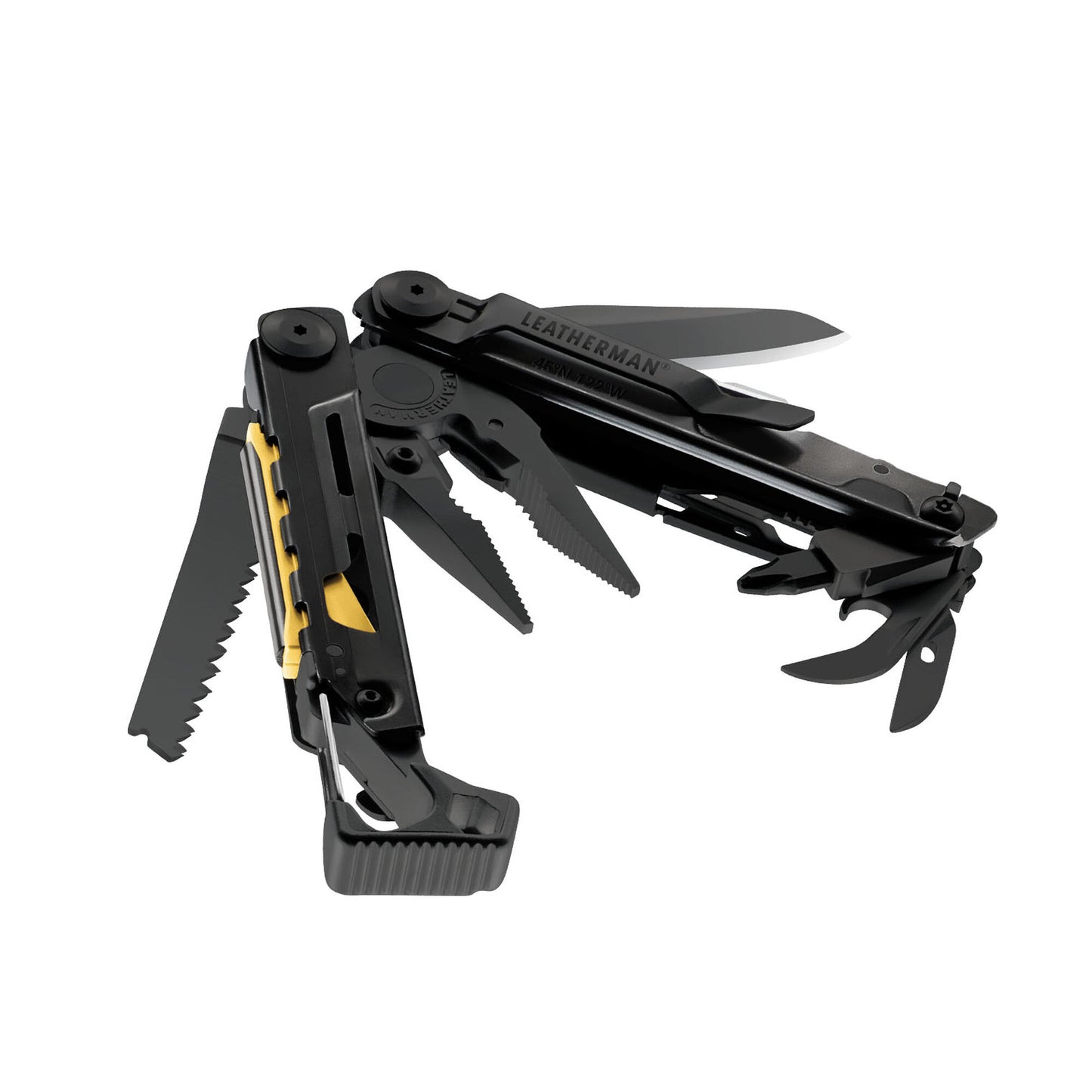 Leatherman pinza multiuso Signal nera con accessori e fodero LTG832586