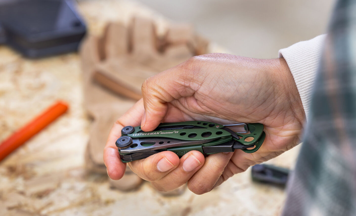 Leatherman pinza multiuso Skeletool CX Colore onice 831557