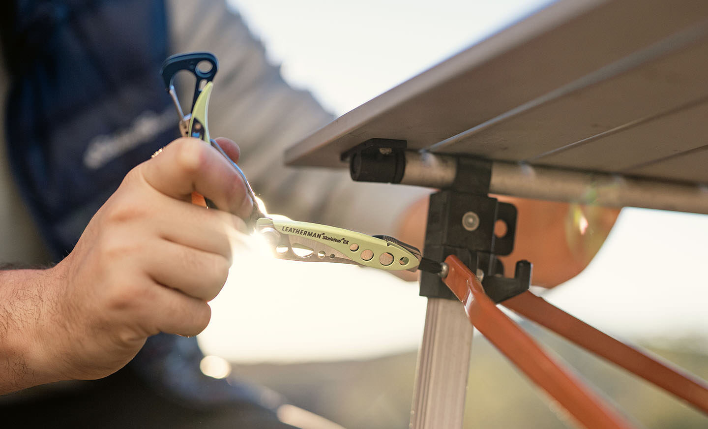 Leatherman pinza multiuso Skeletool CX Colore onice 831557