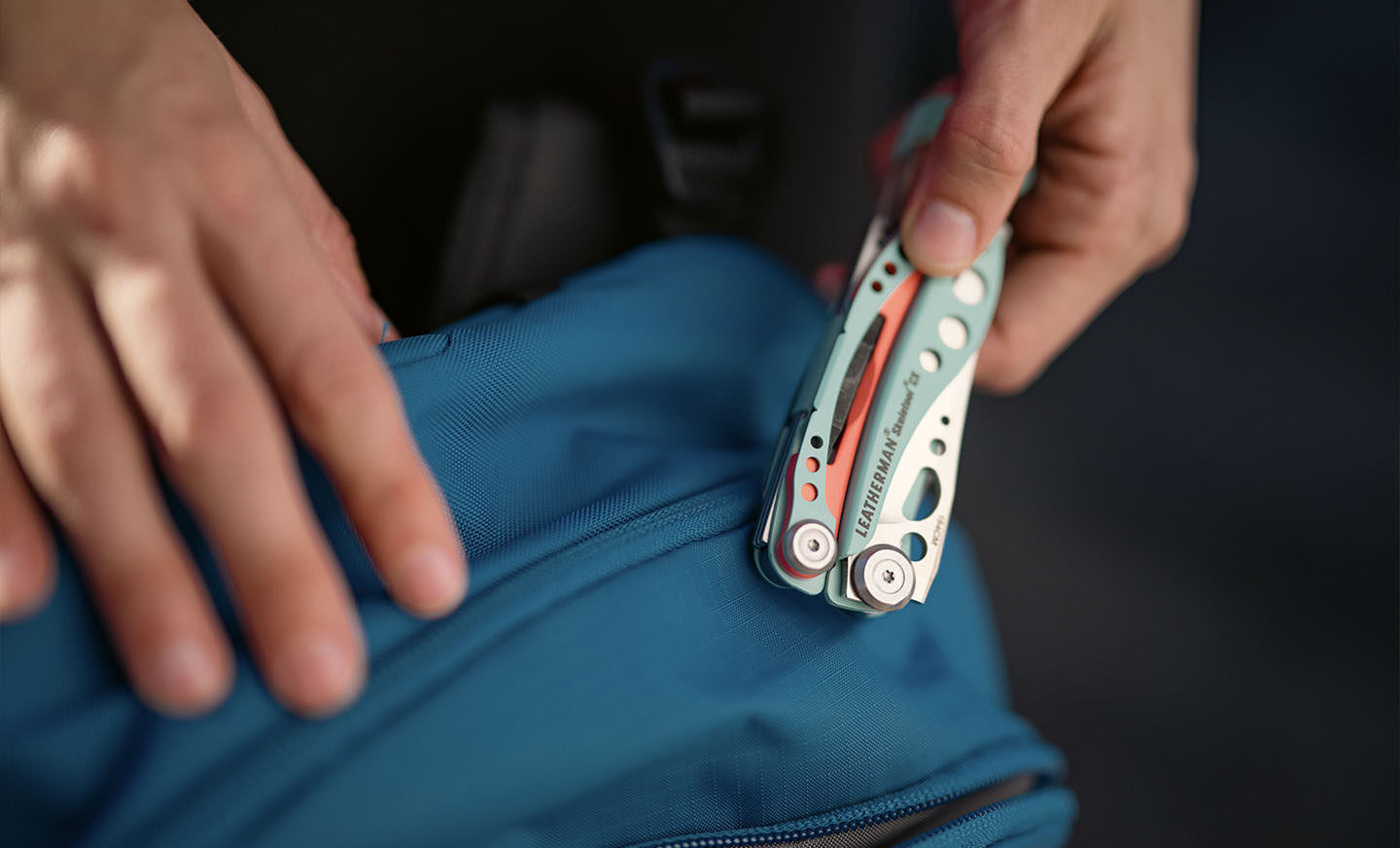 Leatherman pinza multiuso Skeletool CX Colore onice 831557