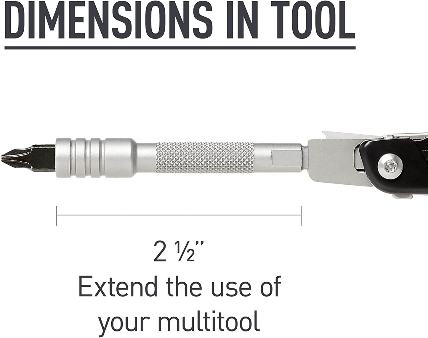 Leatherman Bit Driver Extender prolunga portainserti da 8,5 cm LTG931009