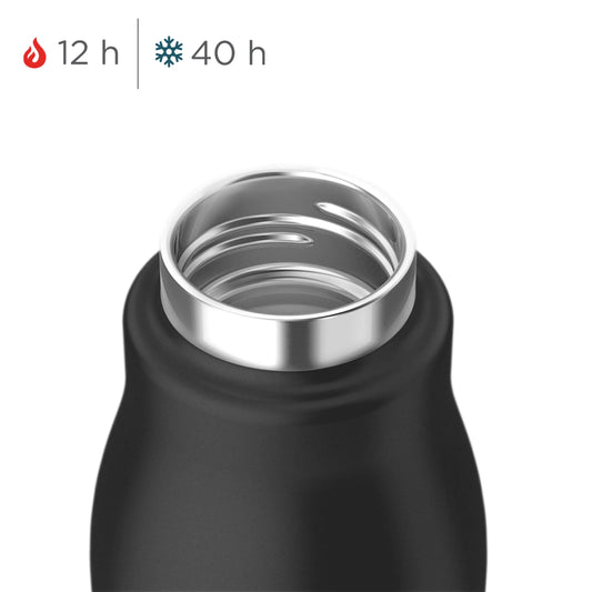 Zoku Bottiglia termica da 500 ml Black