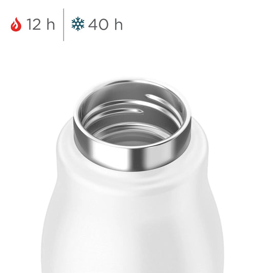 Zoku Bottiglia termica da 500 ml White