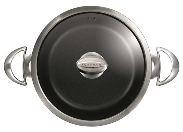 Scanpan Pentola alta PRO IQ con coperchio in vetro cm Ø 26x H15,4 / 6,5 litri