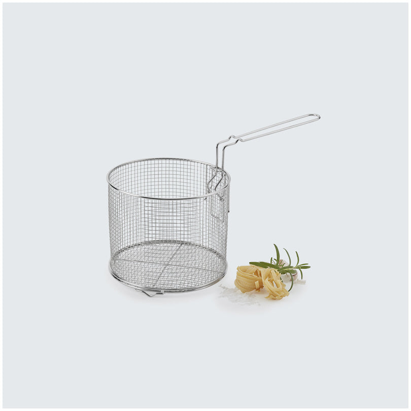 Scanpan cestello frittura TechnIQ in acciaio inox manico laterale rimovibile salvaspazio Ø 20 x 15,5 cm