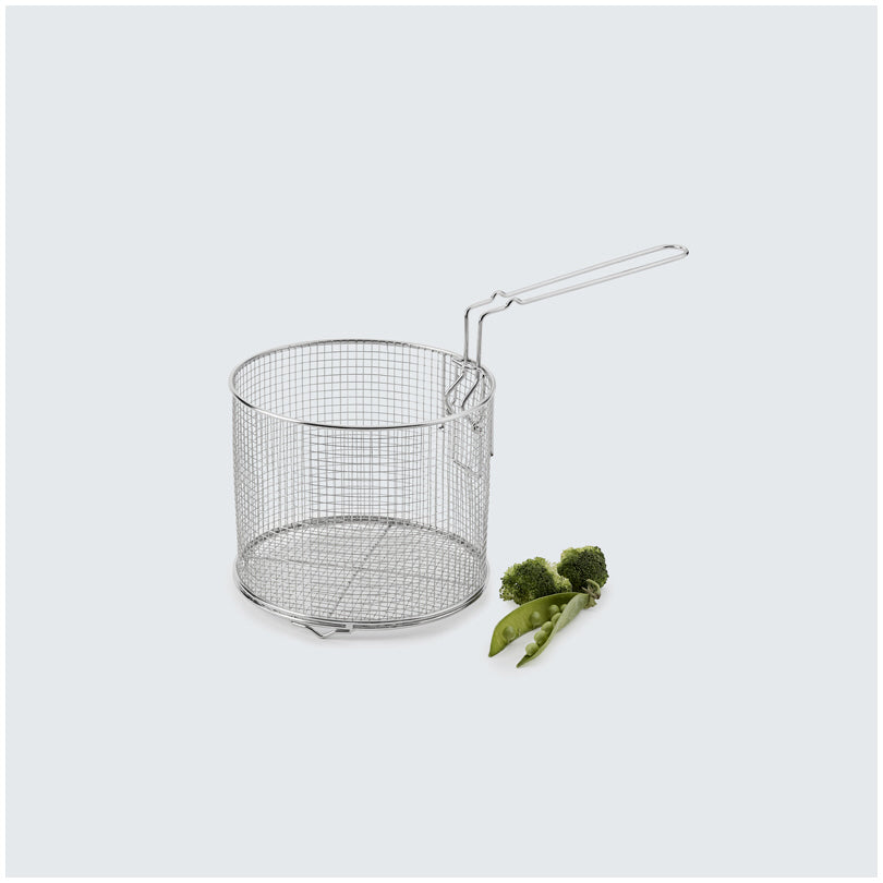 Scanpan cestello frittura TechnIQ in acciaio inox manico laterale rimovibile salvaspazio Ø 20 x 15,5 cm