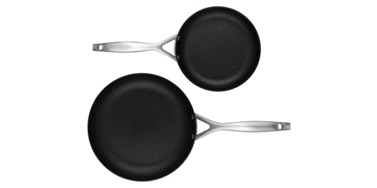 Scanpan Set 2 padelle "CS+" adatte al piano induzione senza coperchio cm Ø20/cmØ26