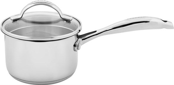 Scanpan Casseruola con mancio e coperchio in vetro "STS" cm Ø14