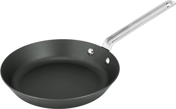 Scanpan padella in acciaio al carbonio "BLACK IRON" CM Ø22X8,4 antiaderente per sempre