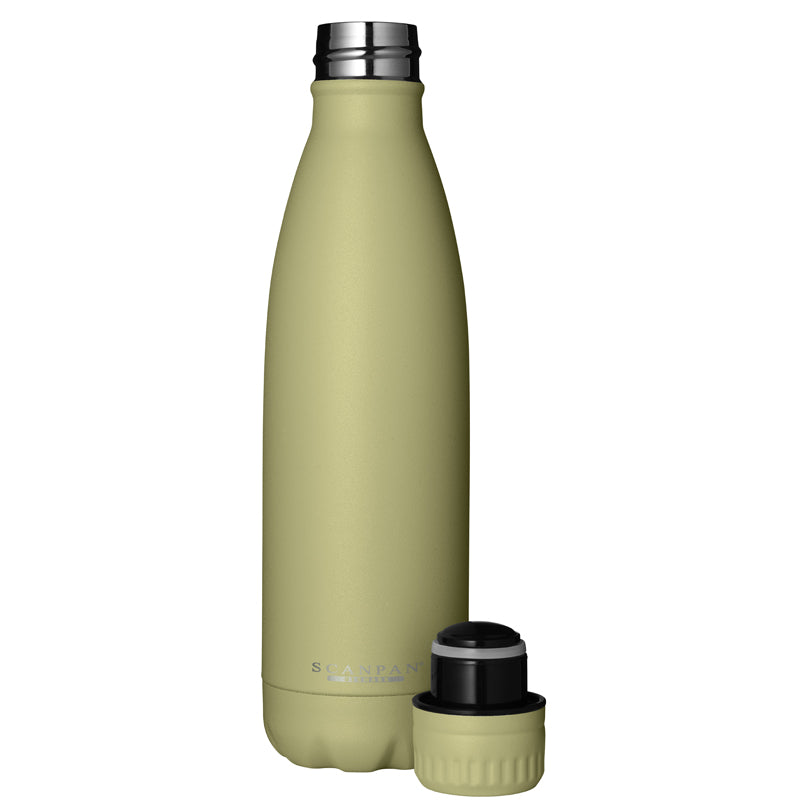 Scanpan bottiglia termica 500 ml 24 ore freddo 12 caldo verde chiaro