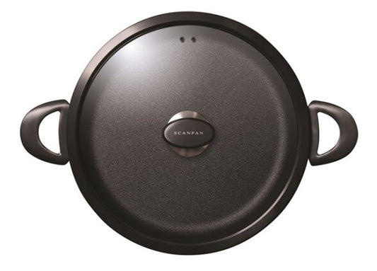 Scanpan Padella Chef da 4,0 l / 32 cm con coperchio - Pro SB+ Induzione due manici