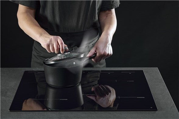 Scanpan Casseruola con manico e coperchio in vetro "Pro SB+ Induction" cm 18/l 1,8