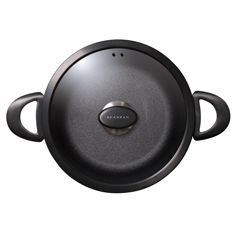Scanpan Pentola alta con coperchio in vetro "Pro SB+ Induction" cm Ø26