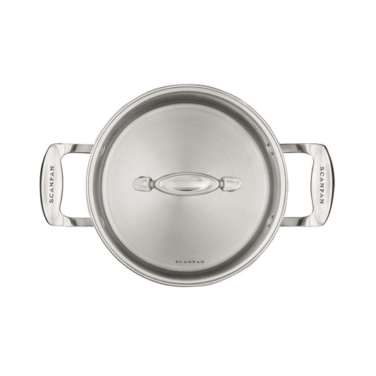 Casseruola media "Impact" adatta ad induzione con coperchio in vetro cm Ø 18 - 1126118