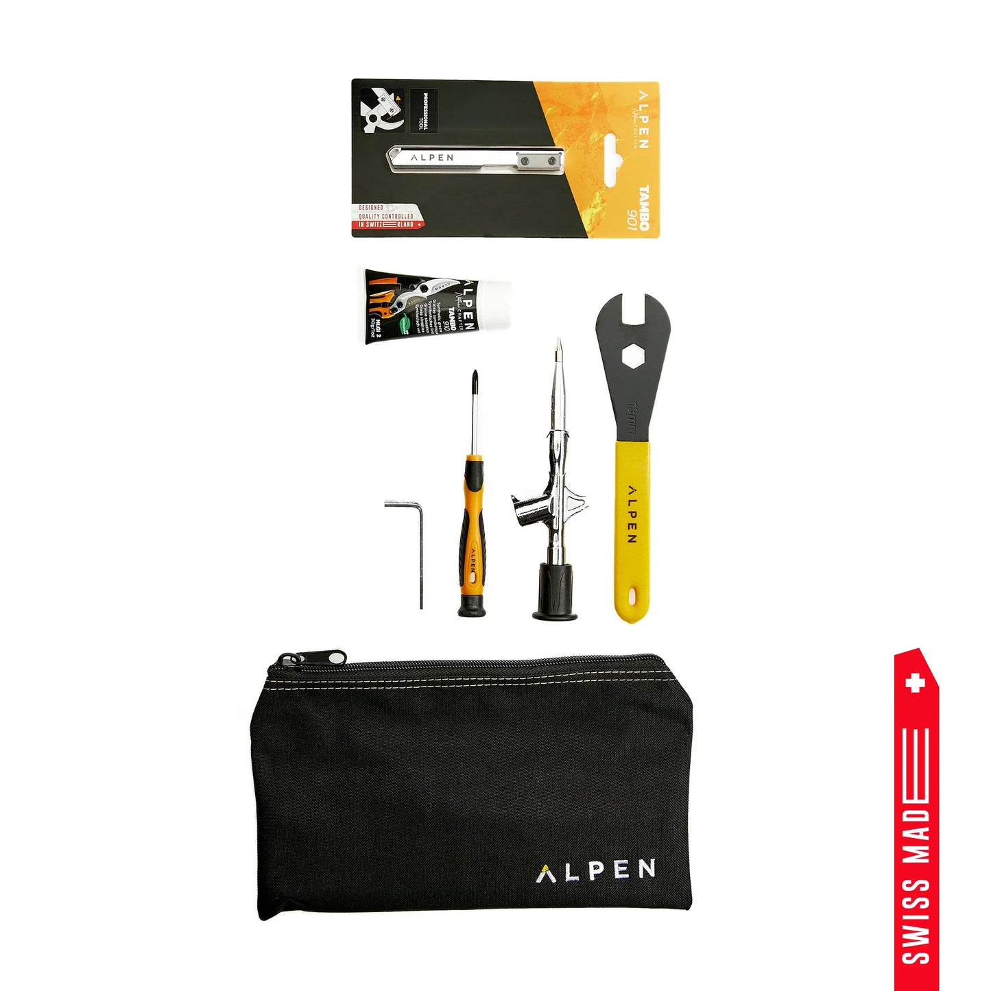 Alpen-Felco WILDHORN 32 Kit Cesoia + Beverin 10 seghetto elettrico con 2 batterie ioni di litio
