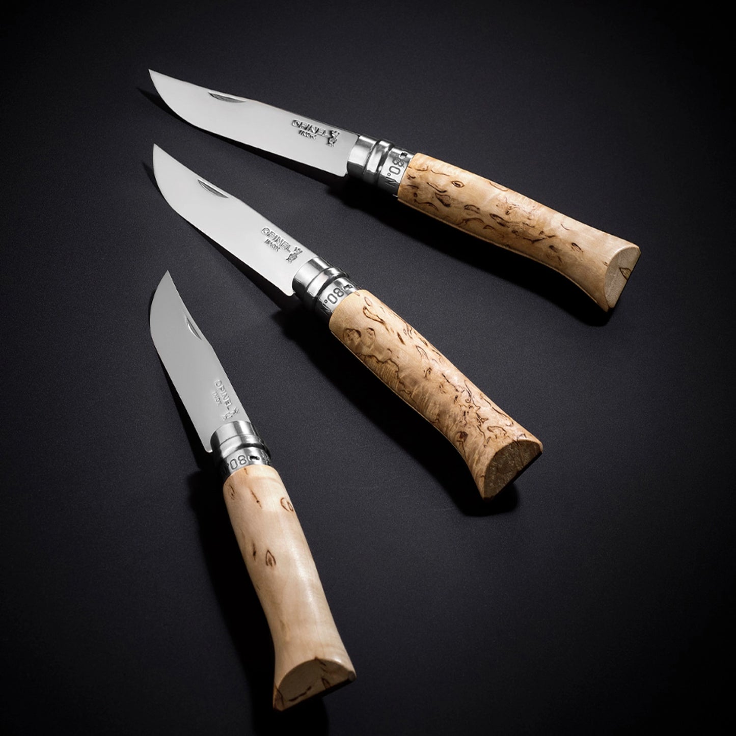 Opinel N°08 Sampo In Legno Di Betulla Riccia Edizione Limitata