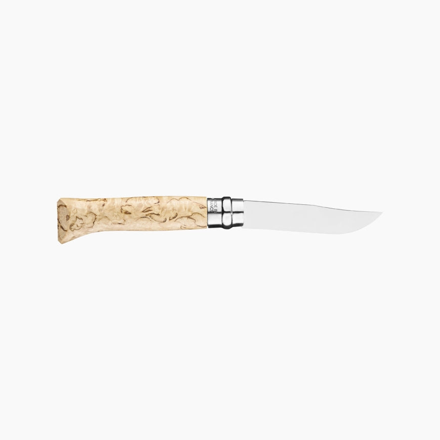 Opinel N°08 Sampo In Legno Di Betulla Riccia Edizione Limitata