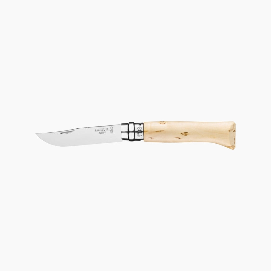 Opinel N°08 Sampo In Legno Di Betulla Riccia Edizione Limitata