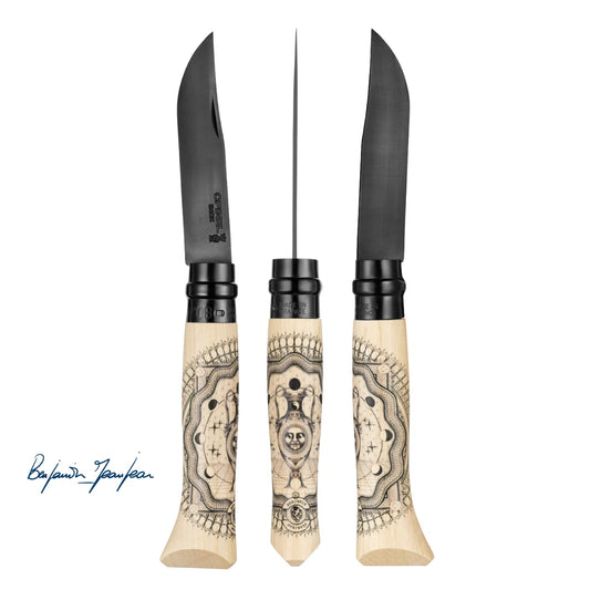 Opinel Coltello pieghevole Cosmos Benjamin Jeanjean No.08 in edizione limitata