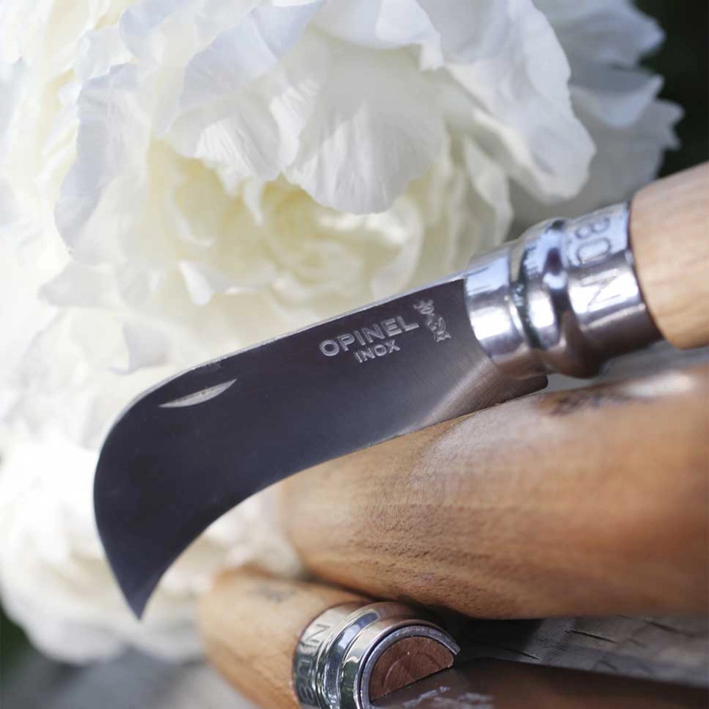 Opinel mezza roncola cm 8 in acciaio inox da Innesto N°08