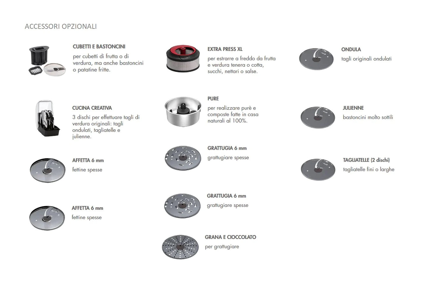 Magimix Robot Multifunzione x cucina 5200XL PREMIUM Red con Spiral Expert85504 EA + Spremiagrumi