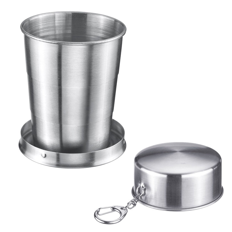 Westamark Bicchiere da viaggio con coperchio "Revivo", pieghevole