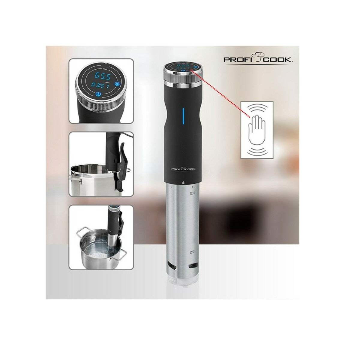 Proficook roner macchina cottura sottovuoto 800w sv1126