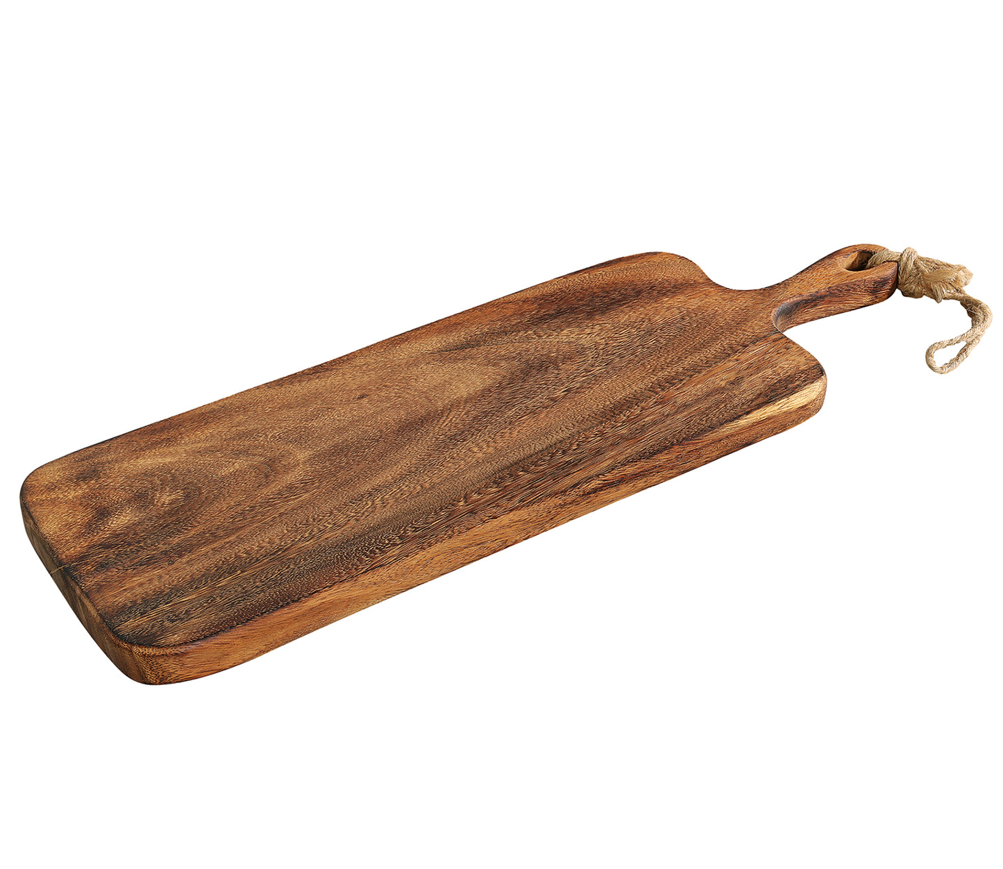 Zassenhaus Tagliere da portata in acacia con manico cm 90x20