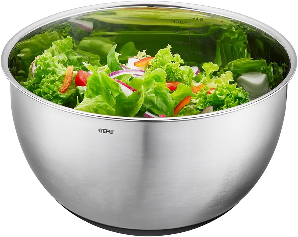 Gefu Ciotola Salvafreschezza inox con coperchio Ø 24 cm 35050