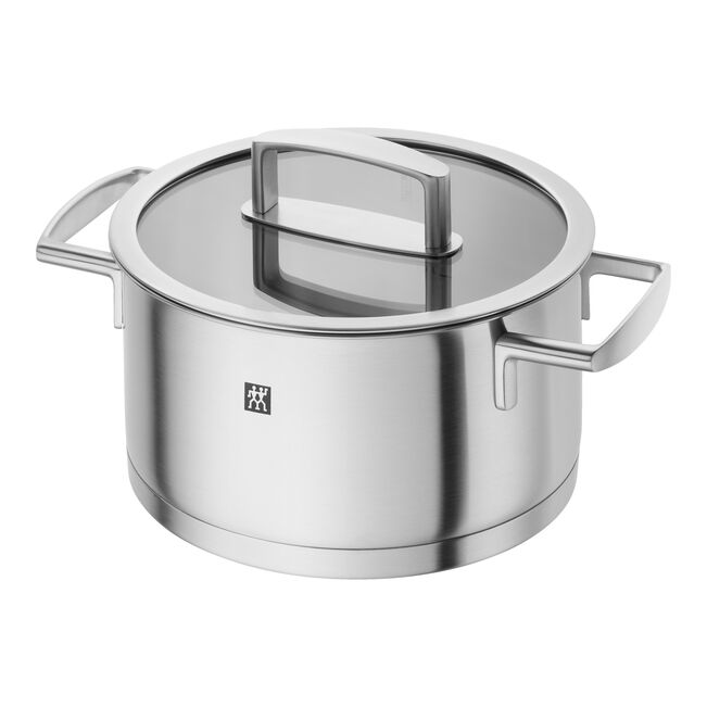 Zwilling set di 2 Casseruole 3 pentole e 4 coperchi VITALITY induzione all'interno graduate