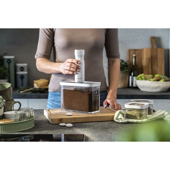 Zwilling CUBE Starter set sottovuoto M/5-pz transparente bianco