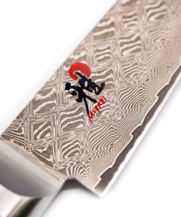 Miyabi coltello damascato per sushi sashimi Sujihiki 24cm 4500FC-D HRC 63