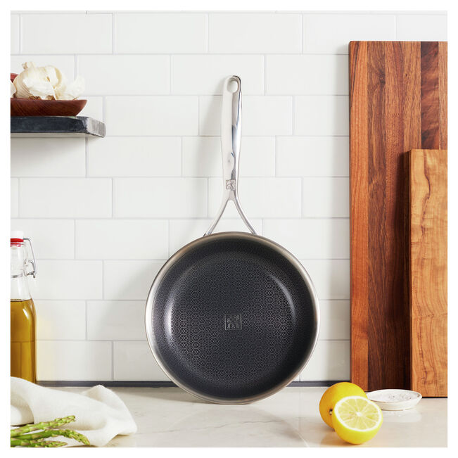 Zwilling Peak Padella 30 cm | Acciaio Inox 18/10, Ceraforce HyCoat Senza PFAS, Induzione e Forno 260°C