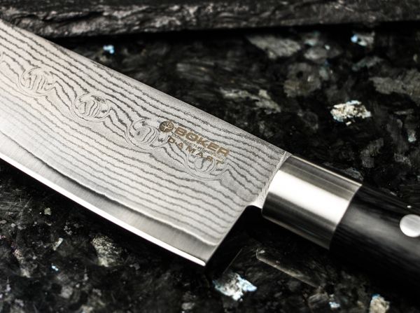 Böker Coltello Tranciante Damascato 37 strati 130421DAM