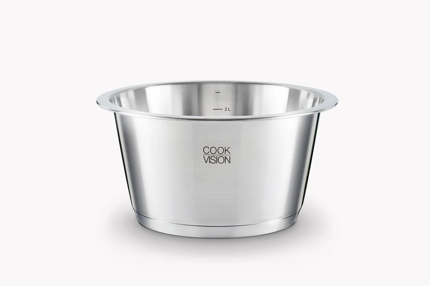Cookvision Casseruola con scala graduata all'interno "Nesto" cm Ø20x11,4/l 2,8 adatto anche all'induzione