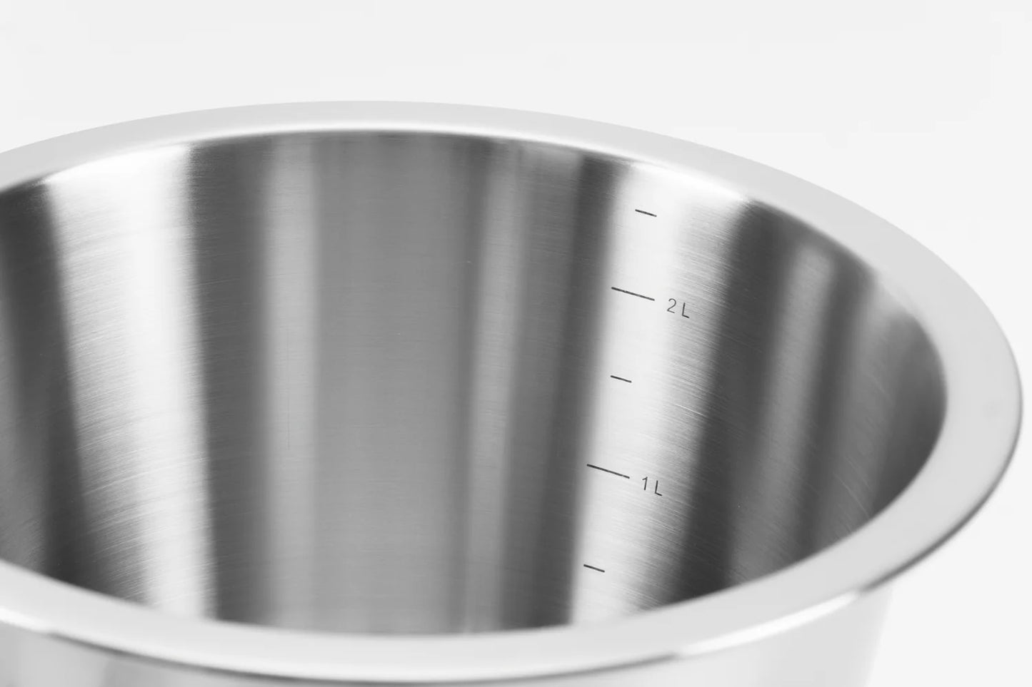 Cookvision Casseruola con scala graduata all'interno "Nesto" cm Ø20x11,4/l 2,8 adatto anche all'induzione