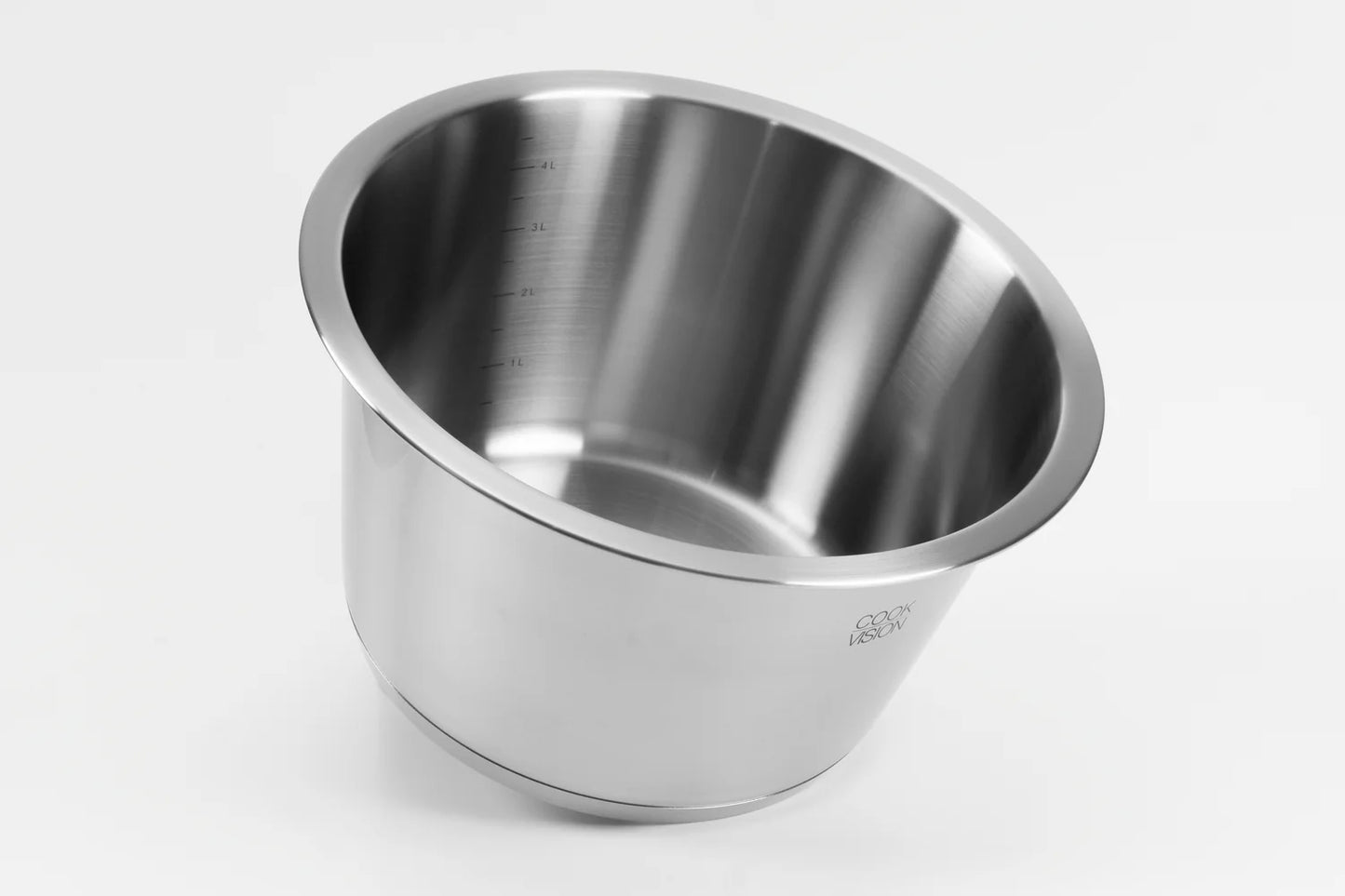 Cookvision Casseruola con scala graduata all'interno "Nesto" cm Ø24x14/l 5,1 adatto anche all'induzione