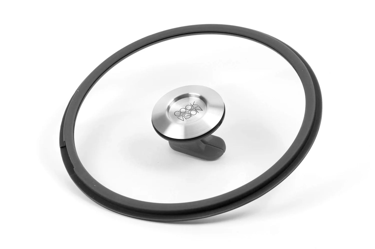Kookvision Coperchio in vetro con bordo in silicone Nesto cm Ø24