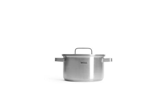 Woll Set da 7 pezzi in acciaio inox diametro 20 cm, 24 cm, 18 cm, 16 cm, litri 5,7 l, 1,8 l, 2,6 l, 3,5 l