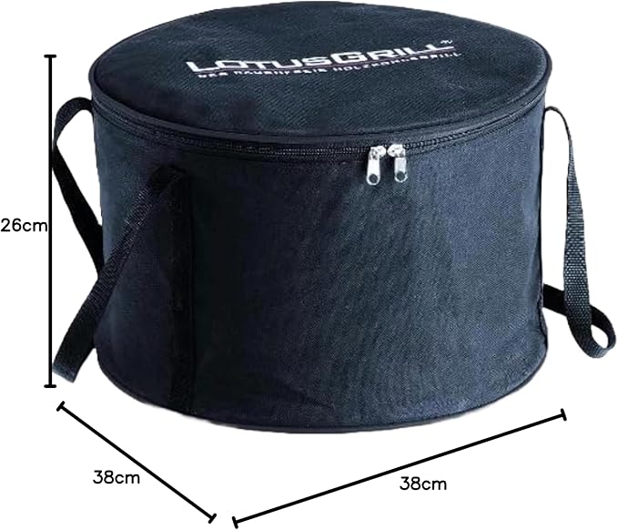 Lotus Grill Barbecue edizione limitata a carbonella portatile in acciaio inox alimentazione ventola batterie AA o USB + set per partenza