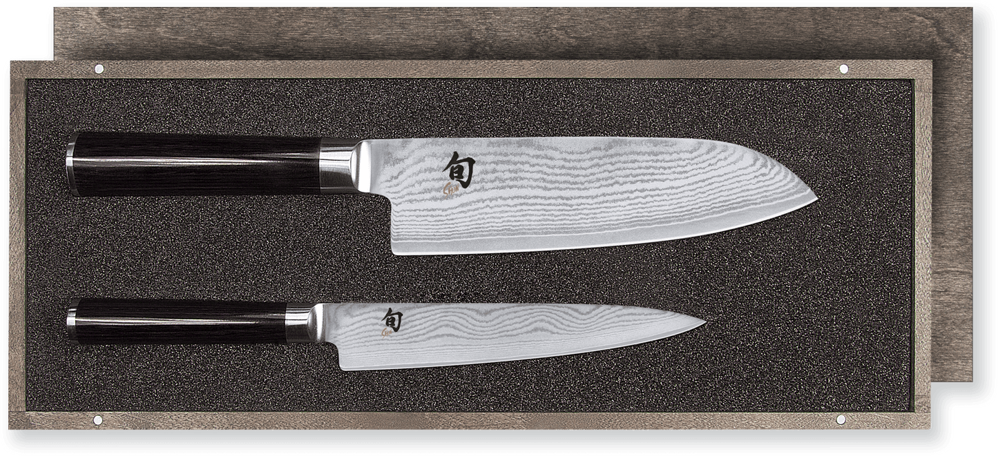 Kai Shun set DMS-0230 coltello l'universale DM-0701 e il Santoku DM-0702