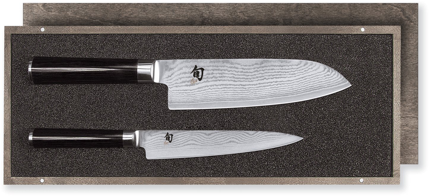 Kai Shun set di Coltelli DMS230, l'universale DM-0701 e il Santoku DM-0702