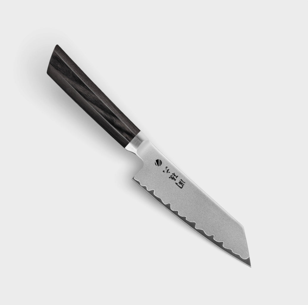 Kai coltello damascato Seki Magoroku Kaname Kiritsuke lama 12 cm. AE-5500