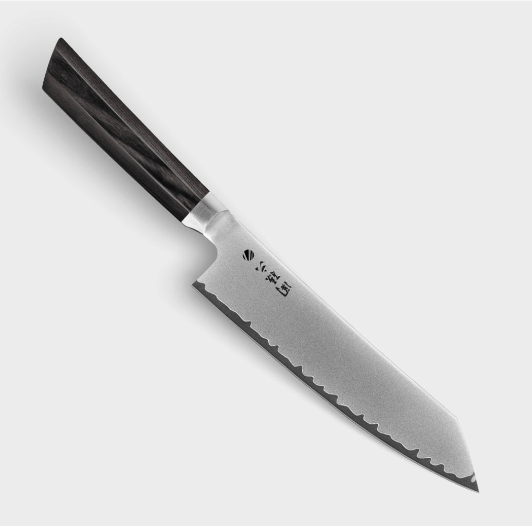 Kai coltello damascato Seki Magoroku Kaname Kiritsuke lama 15 cm. AE-5501