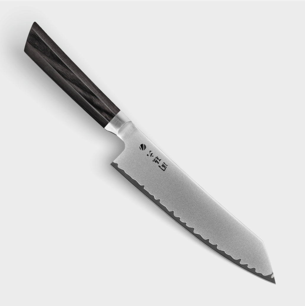 Kai coltello damascato Seki Magoroku Kaname Kiritsuke lama 19,5 cm AE-5502