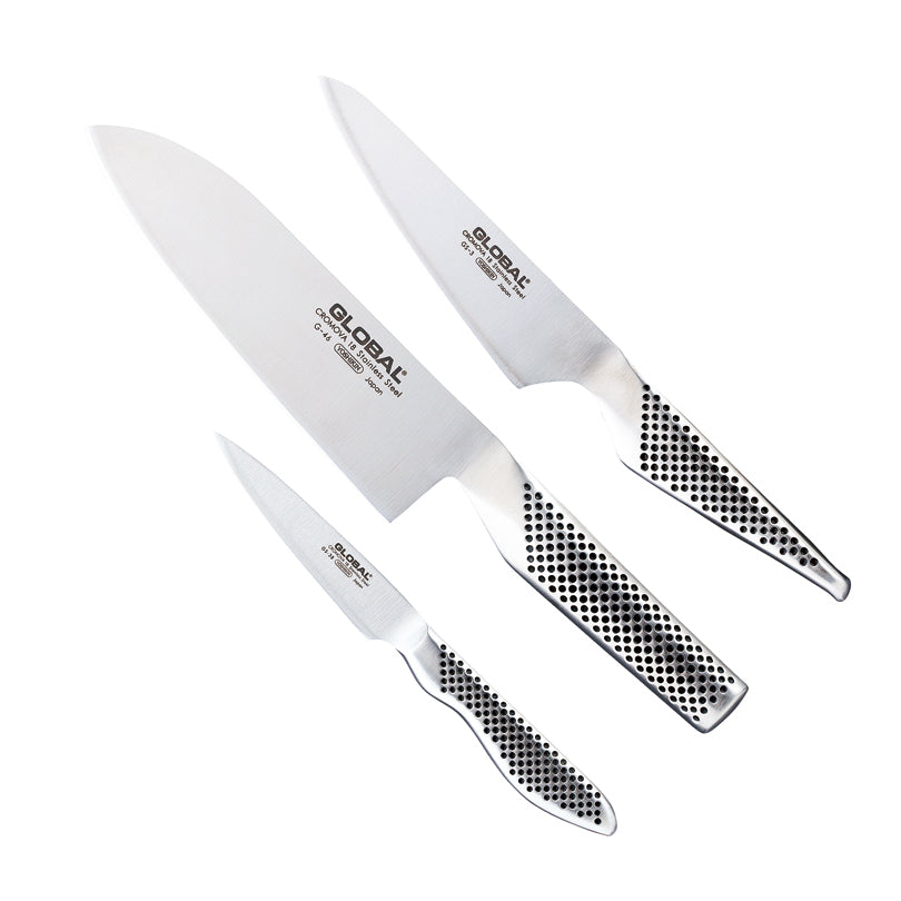 Global set di tre coltelli (G-46/GS-03/GS-38) CM 18/13/9 - G-46338