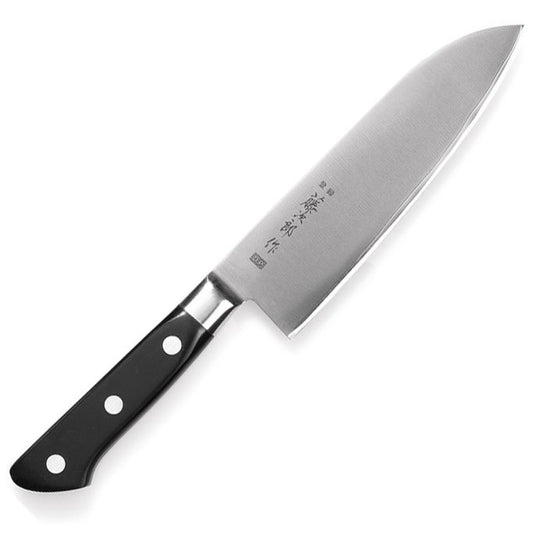 TOJIRO CLASSIC Coltello Santoku 21cm Acciaio tre strati VG10 F-500
