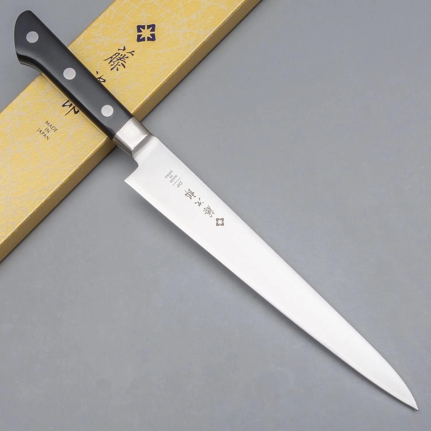 TOJIRO CLASSIC DP3 yanagiba sushi sashimi damascato cm 24 Acciaio tre strati VG10 F-805