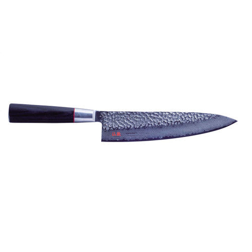Suncraft Senzo Cassic coltello da cuoco damascato martellato VG10 - cm 20